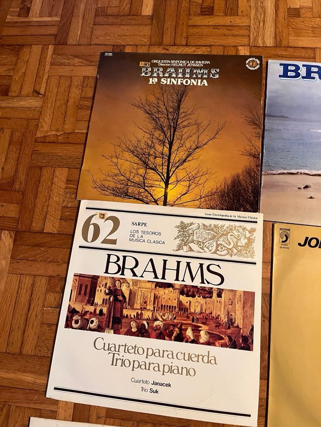 Vinilos Música Clásica Brahms y Dvorak