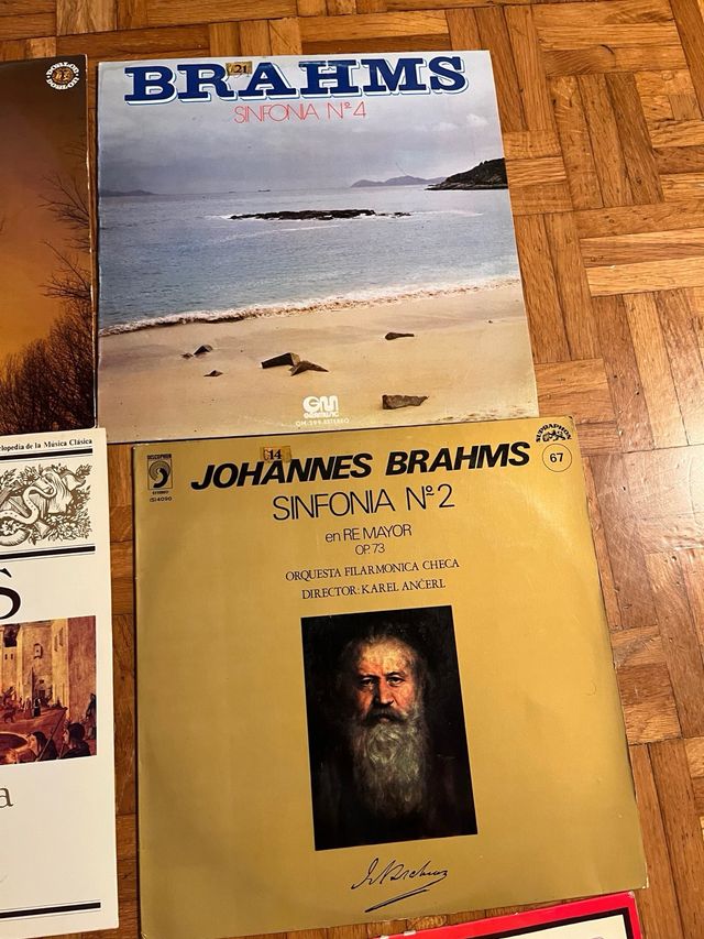 Vinilos Música Clásica Brahms y Dvorak