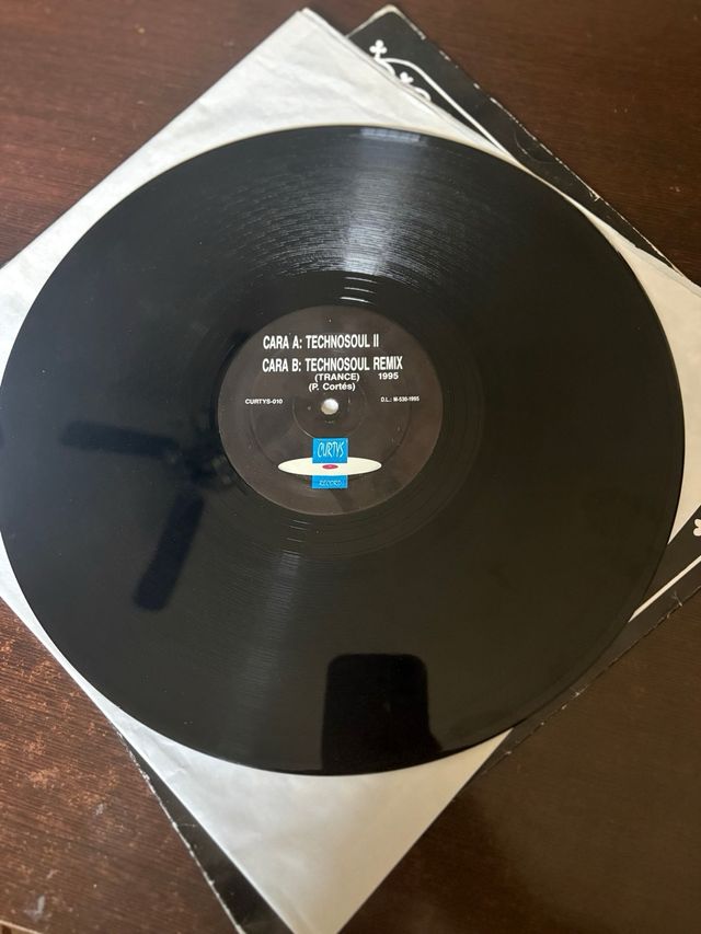 Vinilo Technosoul 1995 Remix Trance JOYA BAKALAO