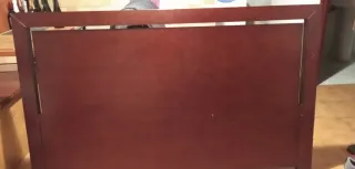 Cabezal Cómoda y mesitas de noche de madera