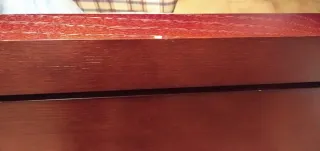 Cabezal Cómoda y mesitas de noche de madera