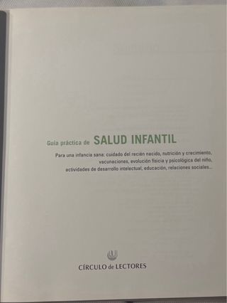 Guía Práctica Salud Infantil Círculo Lectores