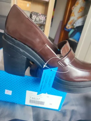 Zapatos de vestir marrones talla 38