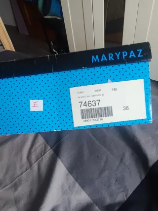 Zapatos de vestir marrones talla 38