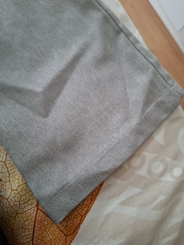 Pantalón gris tela fina vestir