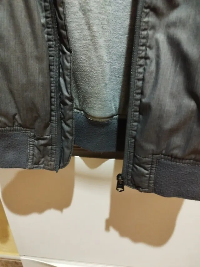 Chaqueta niño Zara azul y gris