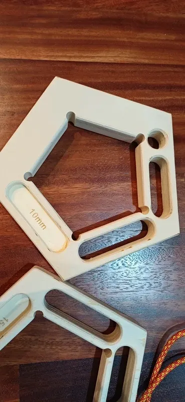 2 unidades, hangboard de madera para escalada