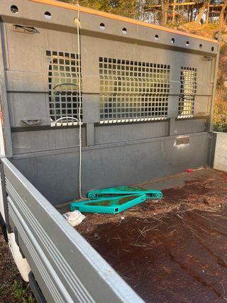 Caja volquete de aluminio master suelo de chapa