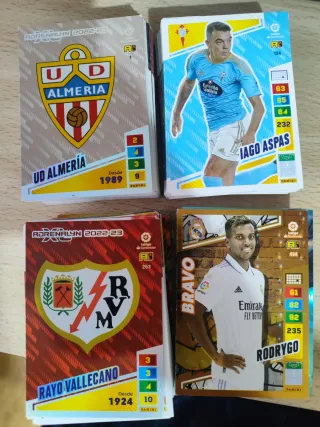 Lote 255 Cromos diferentes Adrenalyn XL Liga 22-23
