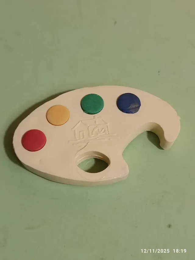 Gommina vintage a forma di mandolino