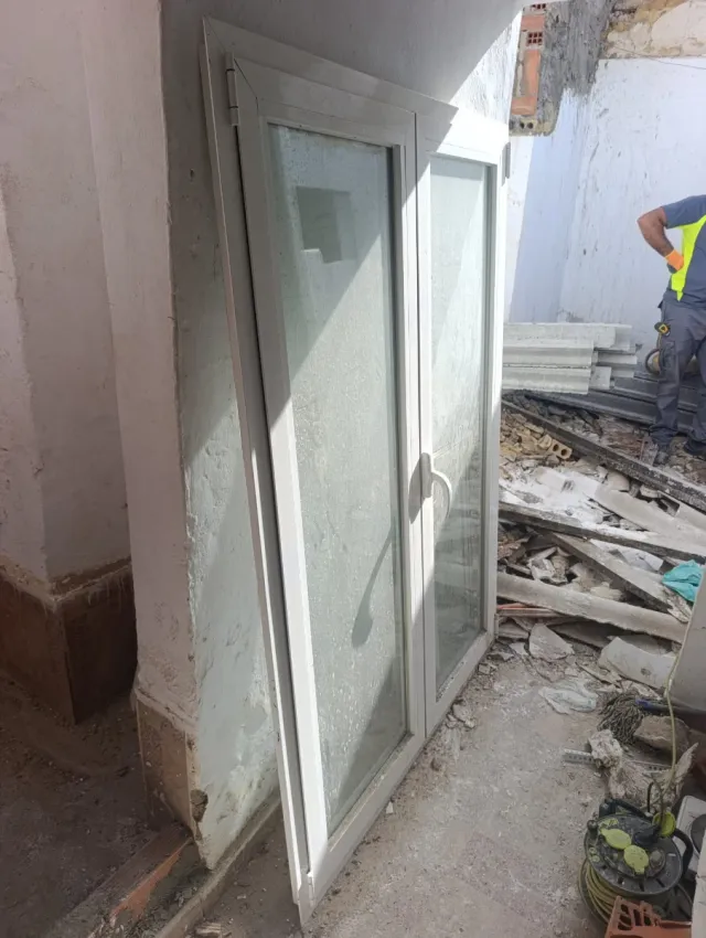 Ventana aluminio climalit oscilobatiente