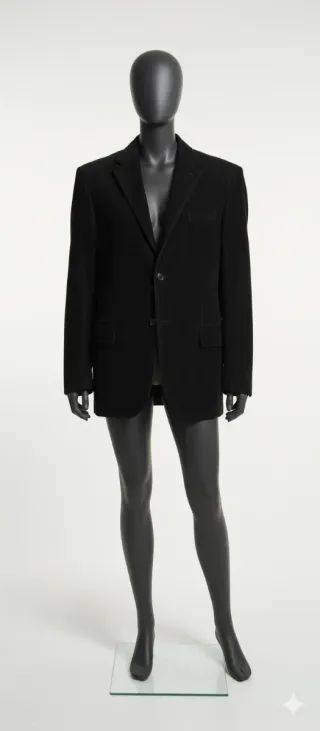 Americana pana negra Talla L