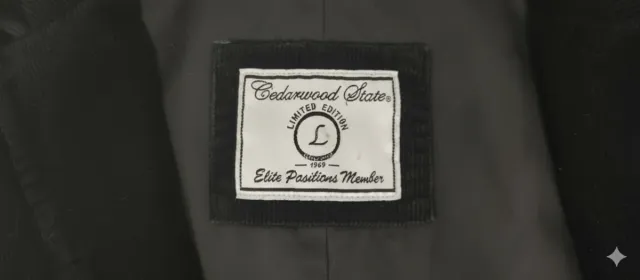 Americana pana negra Talla L