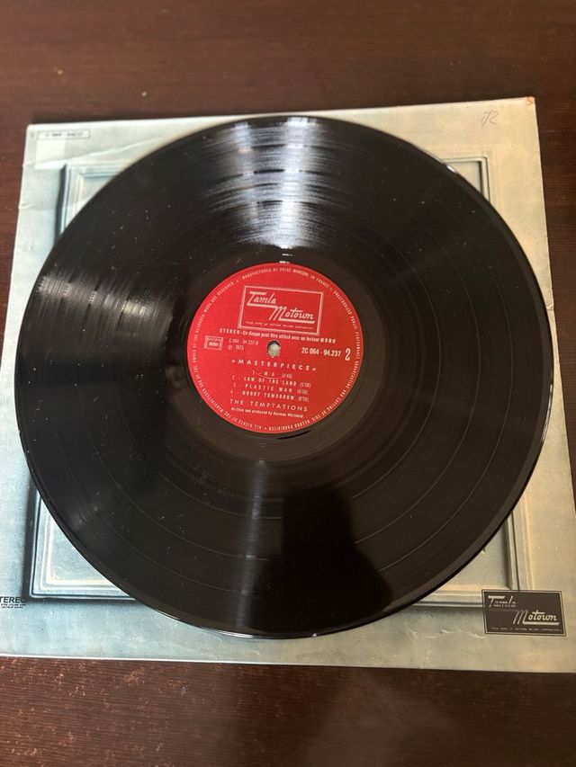 Disco Vinilo Temptations “Masterpiece”