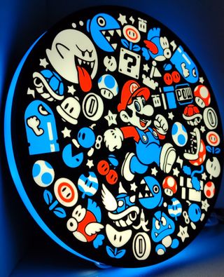 Lámpara led Mario Bros Nintendo 20% DESCUENTO