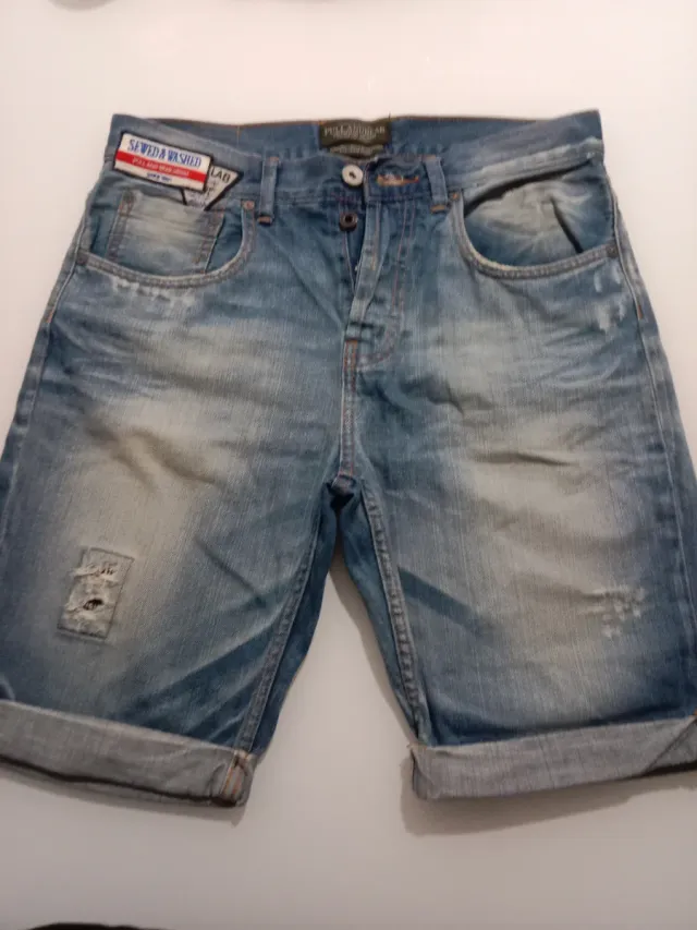 Pantalón tejano  Corto