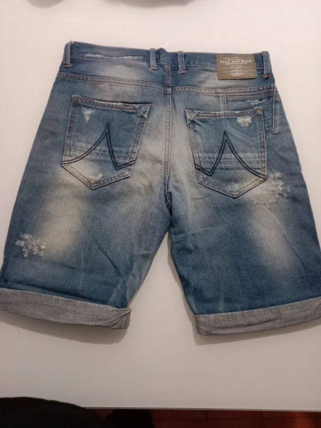 Pantalón tejano  Corto