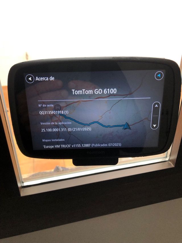 gps tom tom go 6100 profesional