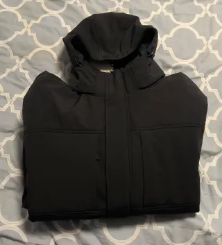 Abrigo C&A Negro Talla 6XL