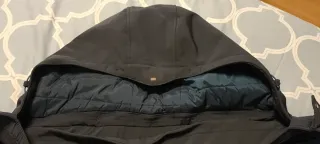 Abrigo C&A Negro Talla 6XL