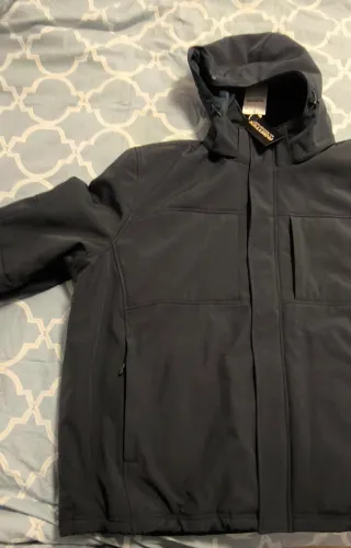 Abrigo C&A Negro Talla 6XL