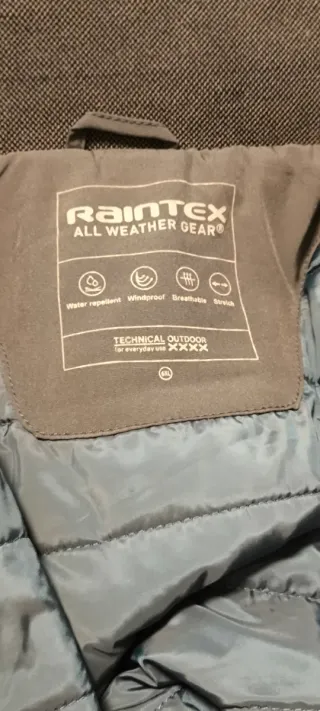 Abrigo C&A Negro Talla 6XL