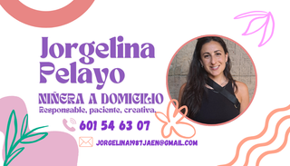 Responsable, creativa y paciente!