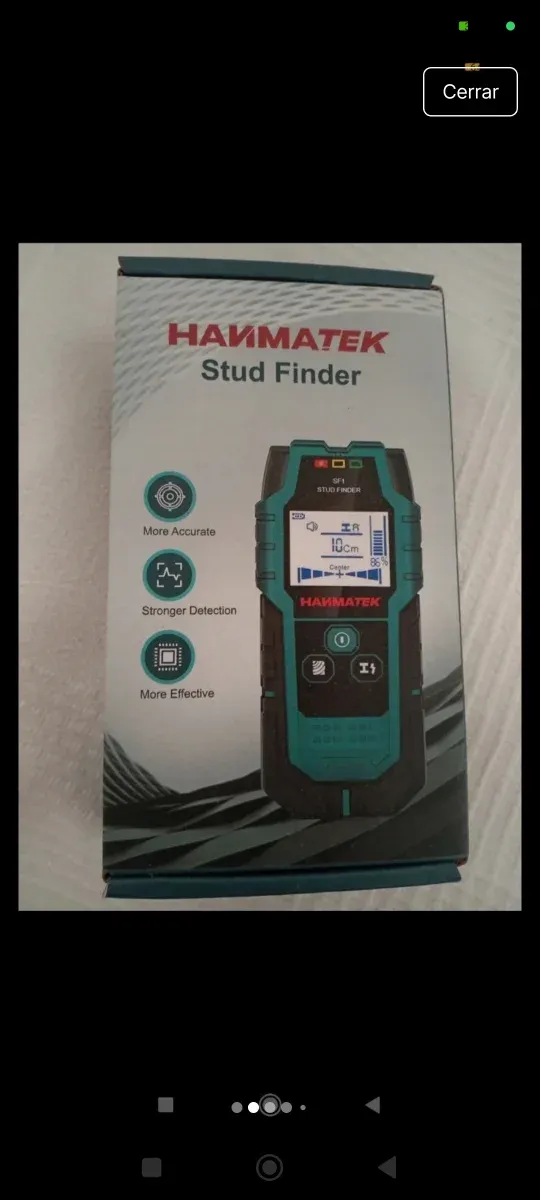 Medidor distancia láser HAMMATEK SF1