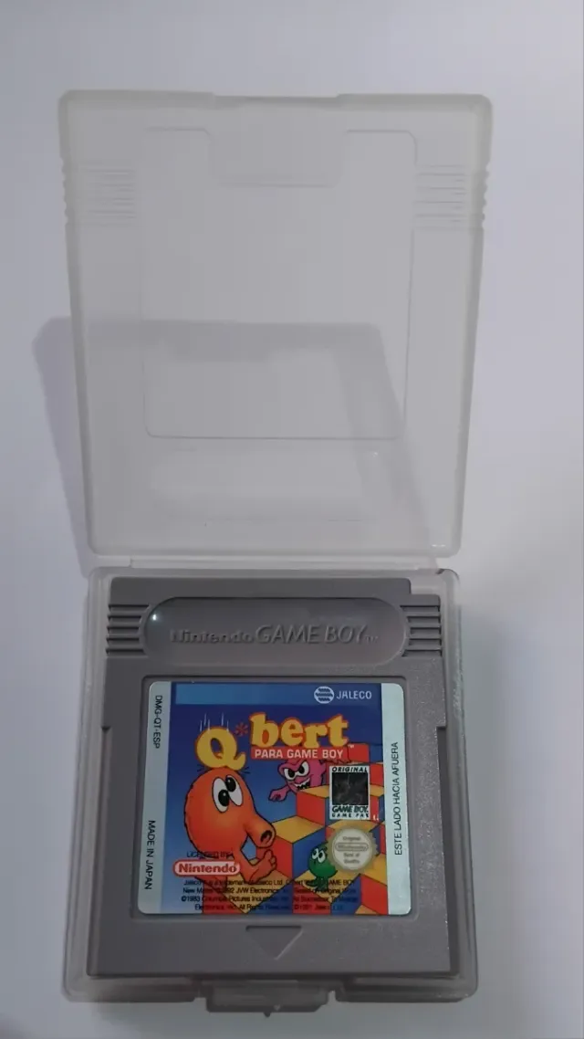 Videojuego Q*bert para Game Boy (Nintendo)