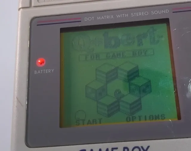 Videojuego Q*bert para Game Boy (Nintendo)