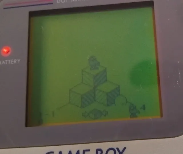 Videojuego Q*bert para Game Boy (Nintendo)