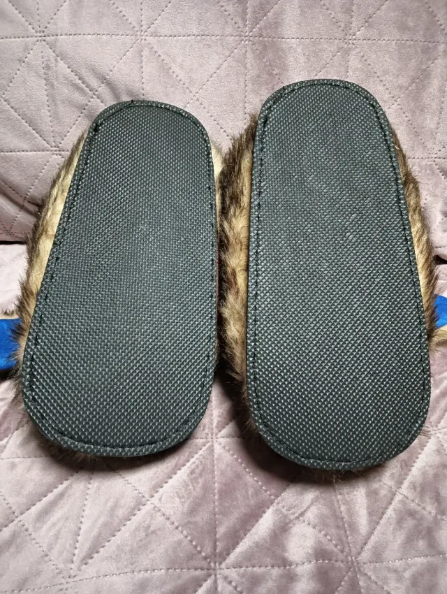 Zapatillas de casa peludas
