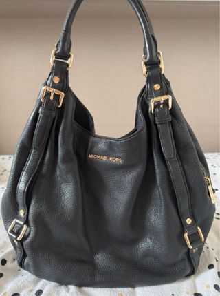 Bolso Michael Kors Piel Negro Auténtico