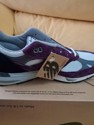 New Balance 991 Made in England Morado/Gris
