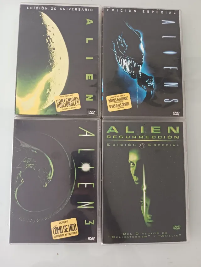 Saga Alien DVD Ediciones Especiales