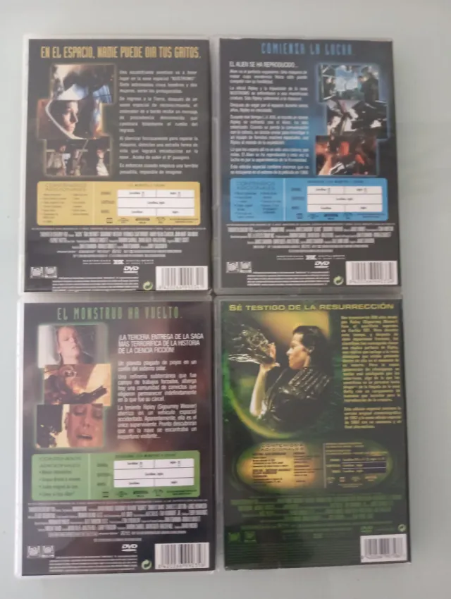 Saga Alien DVD Ediciones Especiales