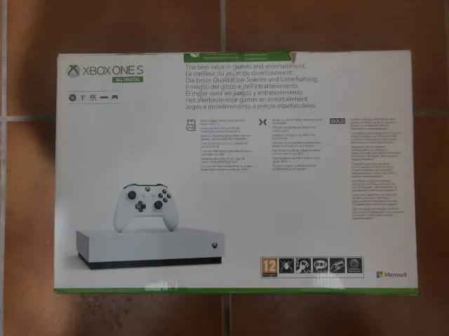 Xbox One S All Digital 1TB Blanca