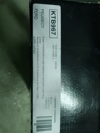 Kit Correa y Rodillo Dayco Peugeot y Ford