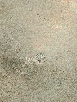 Portagioie antico ottone dorato