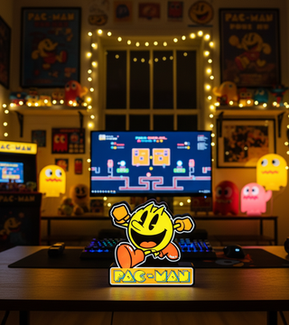 Lámpara led Pac-Man Retro Arcade 20% DESCUENTO