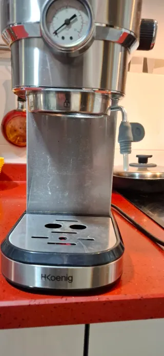 Cafetera Express Acero Inoxidable