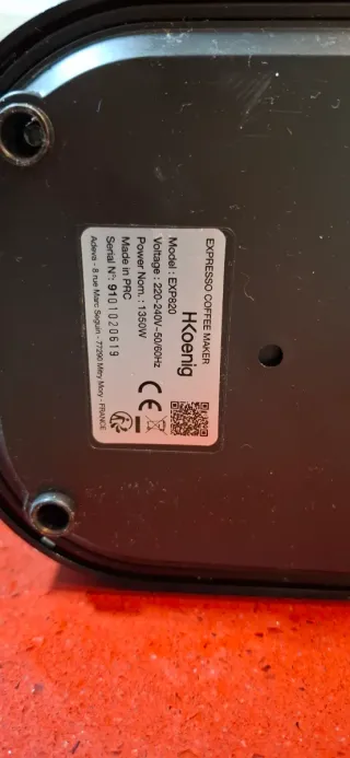 Cafetera Express Acero Inoxidable