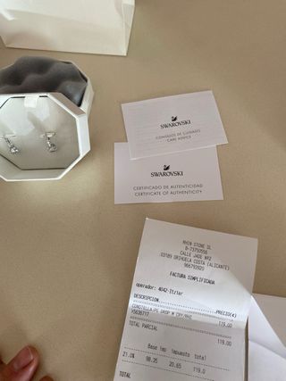 Pendientes Swarovski Constella Nuevos