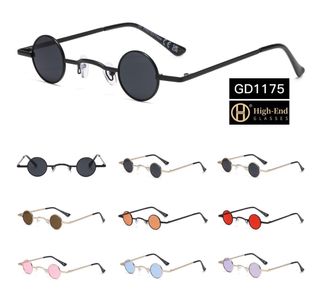 Gafas de sol retro montura redonda GD1175