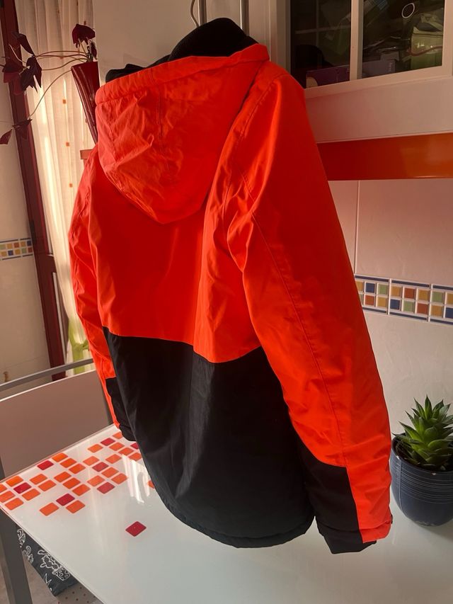 Cazadora de nieve T.14 años Naranja/Negra