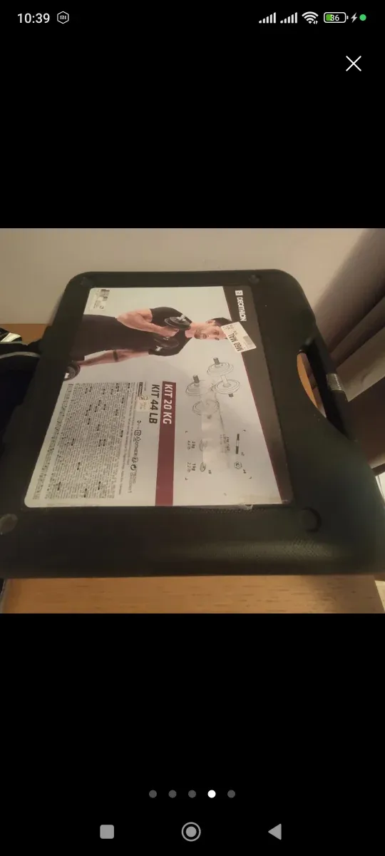 Kit Pesas 20kg Decathlon