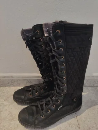 Botas G-Star RAW caña alta talla 37