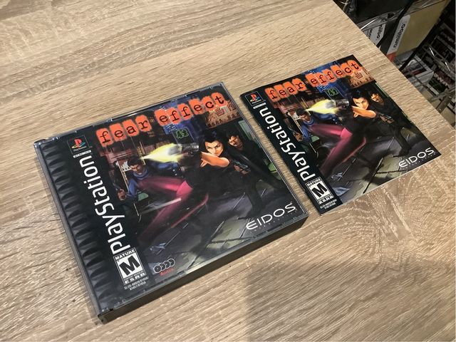 Fear Effect Sony Playstation PS1 PSX NTSC US