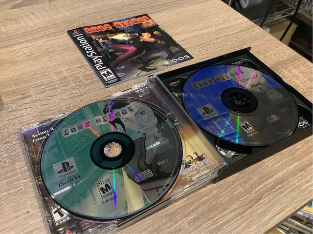 Fear Effect Sony Playstation PS1 PSX NTSC US