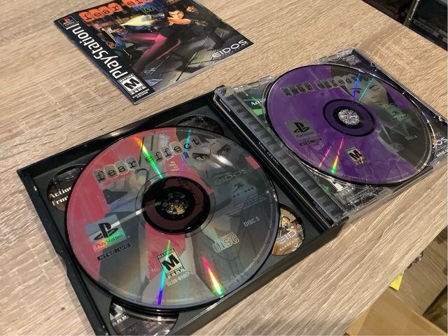 Fear Effect Sony Playstation PS1 PSX NTSC US